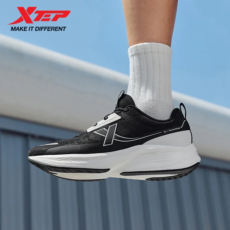 

Xtep Women's Running Shoes Trendy Breathable Rebound Support Stability Shock Absorption Comfortable Lace Up Sneaker 876318110077