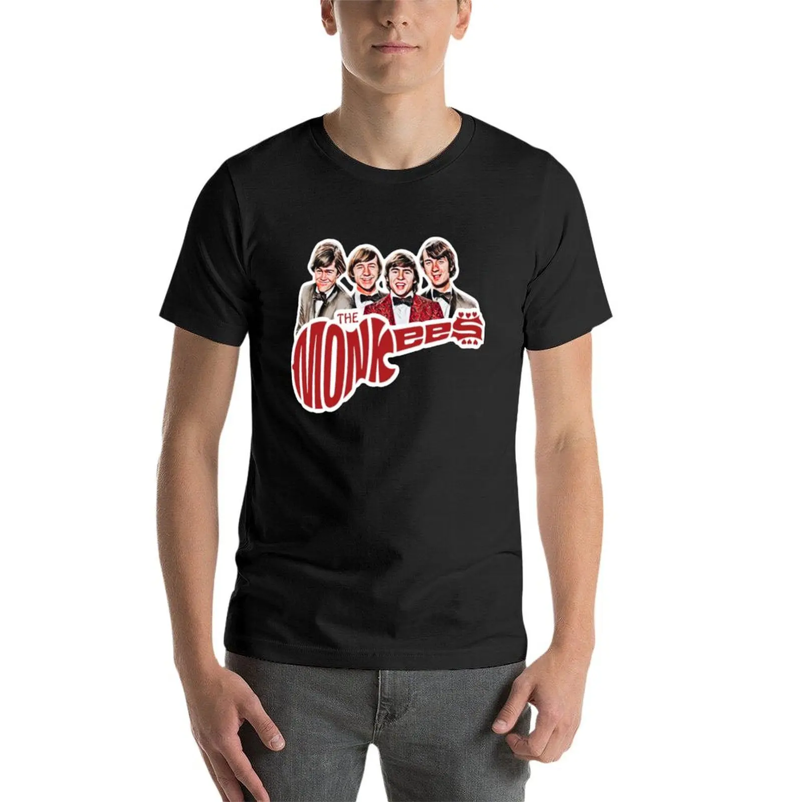 Monkees T-Shirt tees plus sizes funnys mens workout shirts