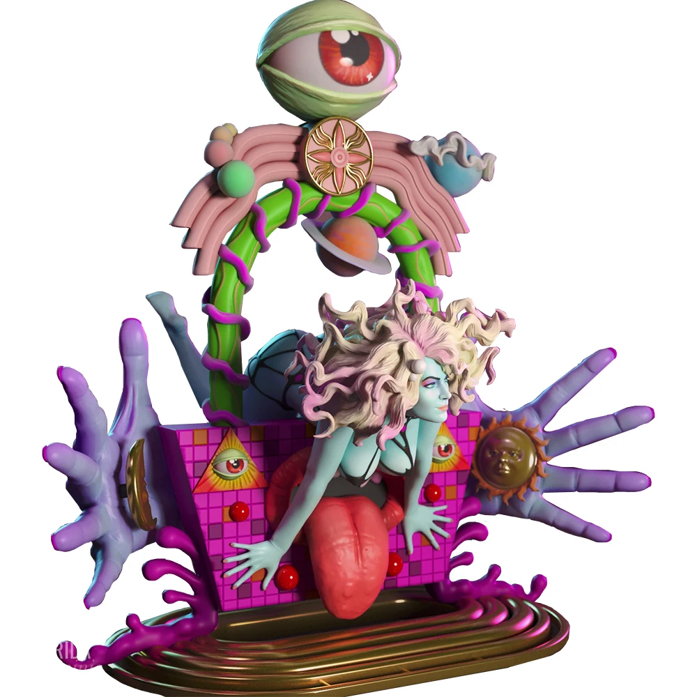 Shantal Figurka 1:24 Miniaturowa figurka Zestaw modeli z żywicy Niepomalowany plastikowy zestaw modeli do składania A811