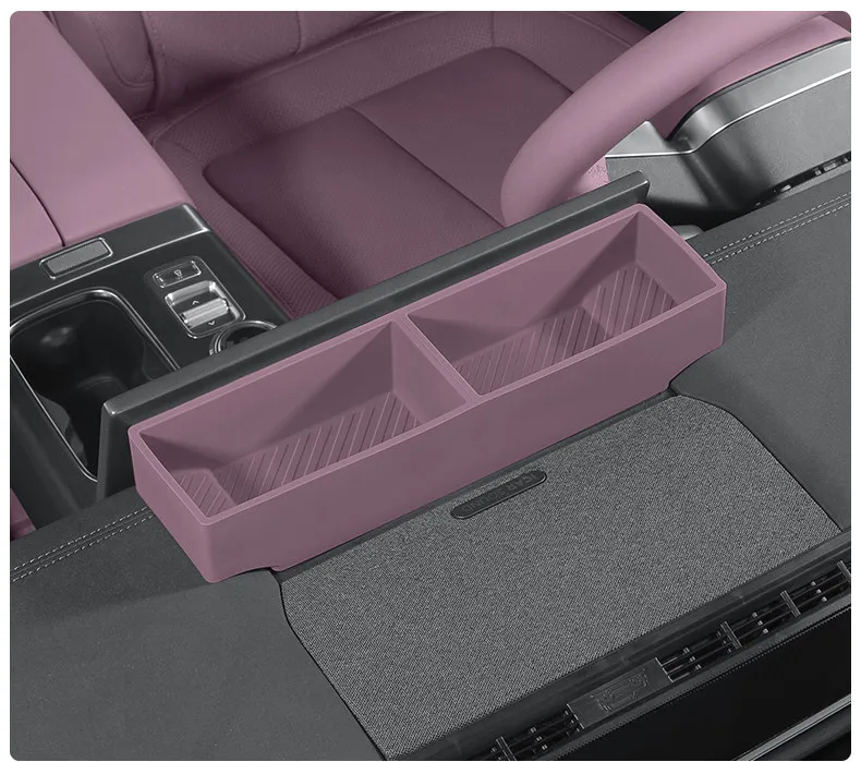 For Chery ICAUR ICAR V27 Car Navigation Screen Rear Silicone Storage Box Dashboard Sundries Organizer Tray Interior Accessories detail image 17