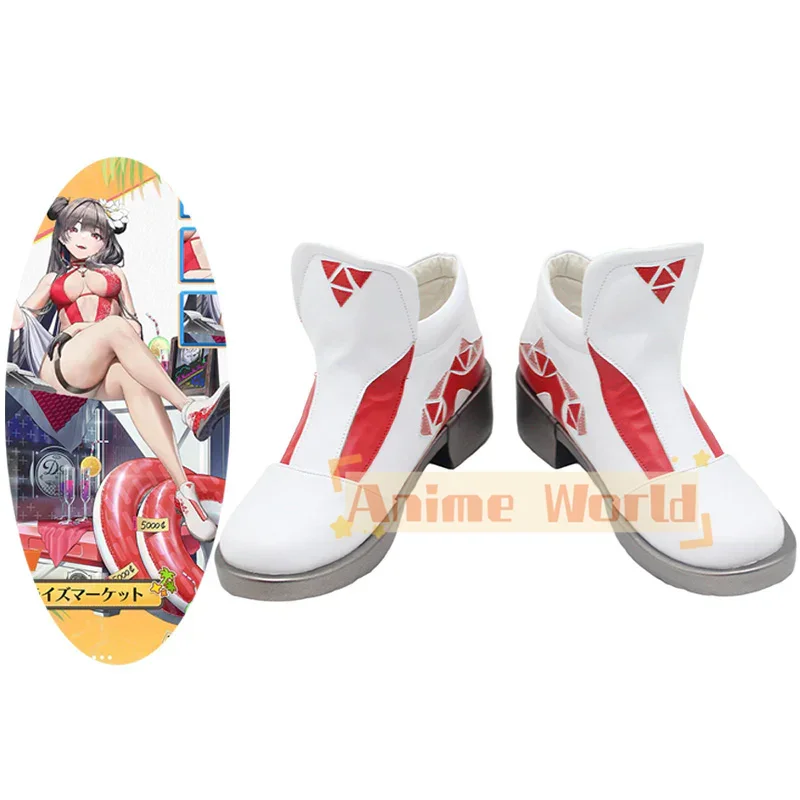 

Богиня Победы: Купальник Nikke Yan Обувь для косплея Хэллоуин Карнавальные сапоги на заказ