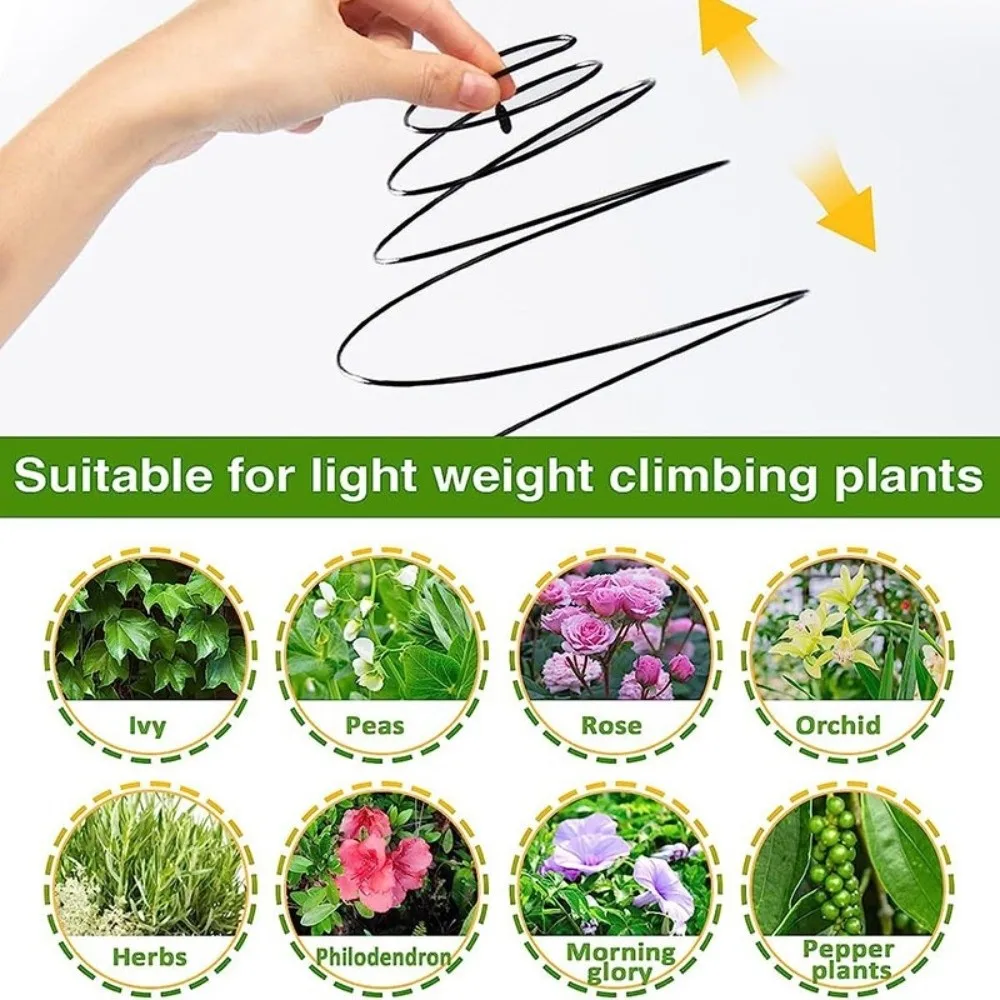 

Adjustable Climbing Plant Trellis Stackable Lightweight Garden Trellis Infinitely Spliceable Plant Support Frame Indoor Outdoor