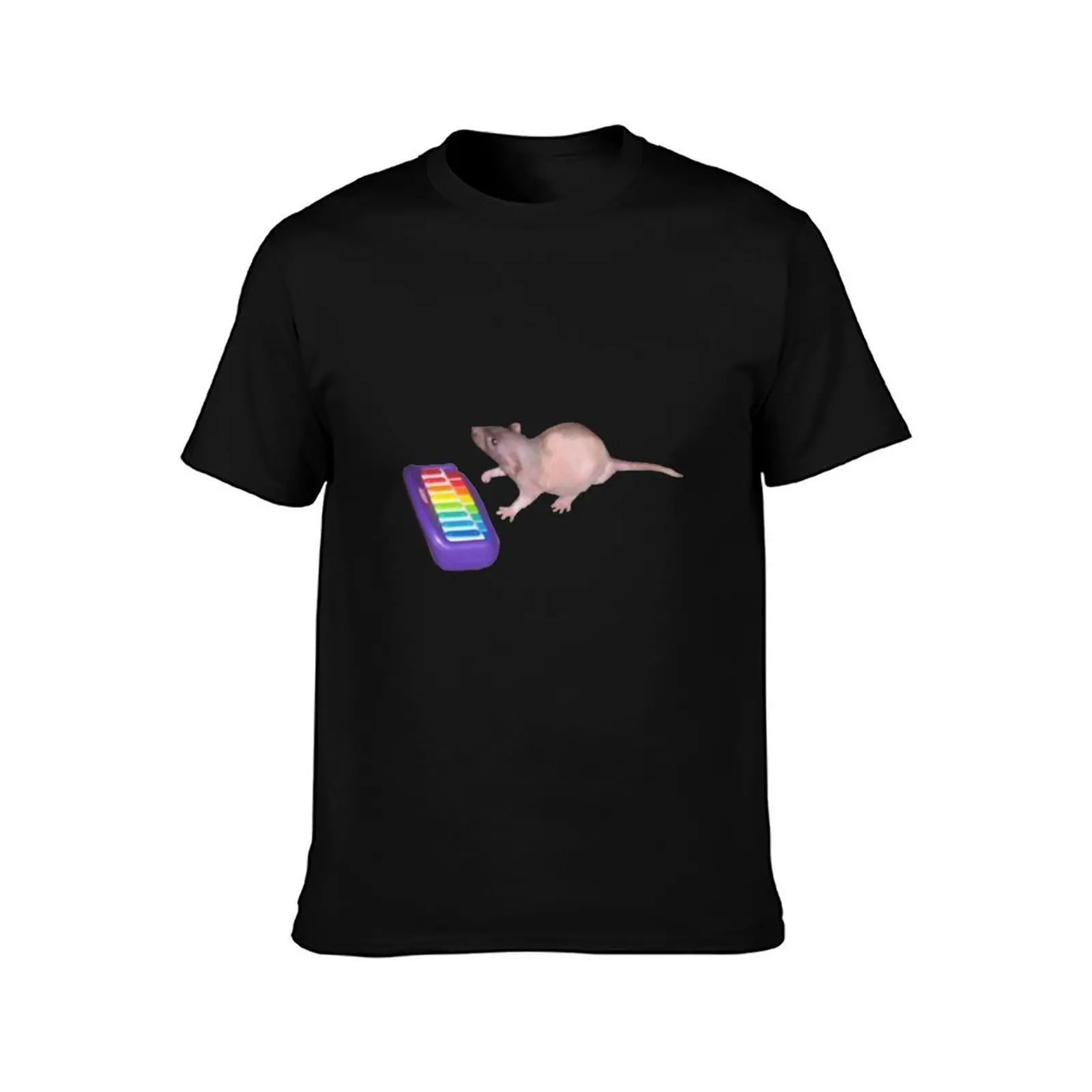 neil banging out the tunes T-Shirt, Summer Casual Cotton Tee, Oversized Streetwear Tops, Vintage Graphic Print, Unisex Men Women