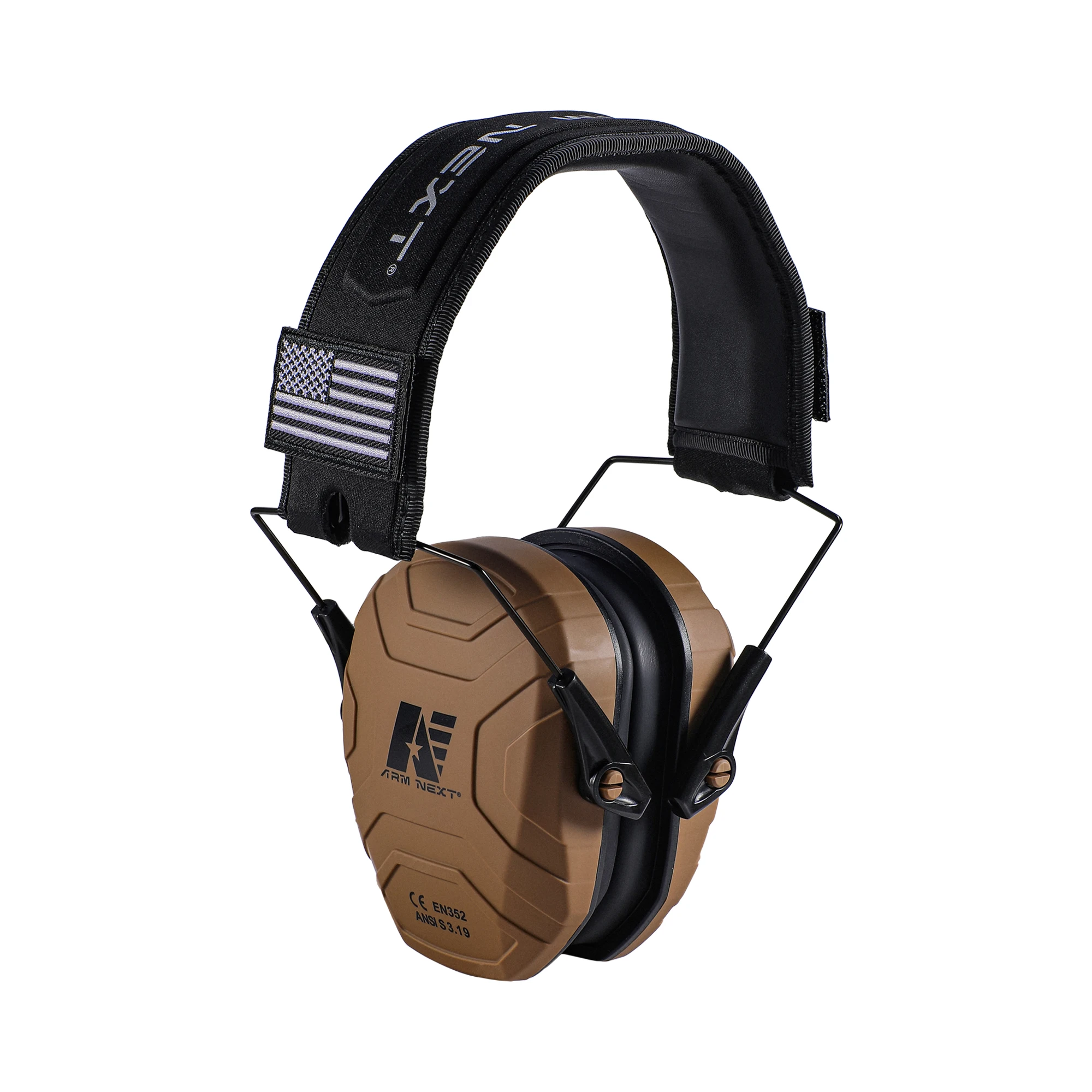 غطاء للأذنين عسكري تكتيكي V40 سماعات حماية السمع لإلغاء الضوضاء السلبية للرماية والصيد #1