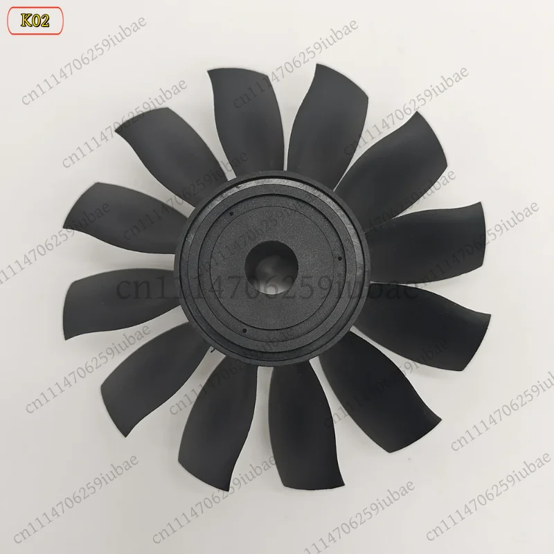 105mm 12 Blade Plastic EDF Fan Impeller Only Compatible for RC Jet Models