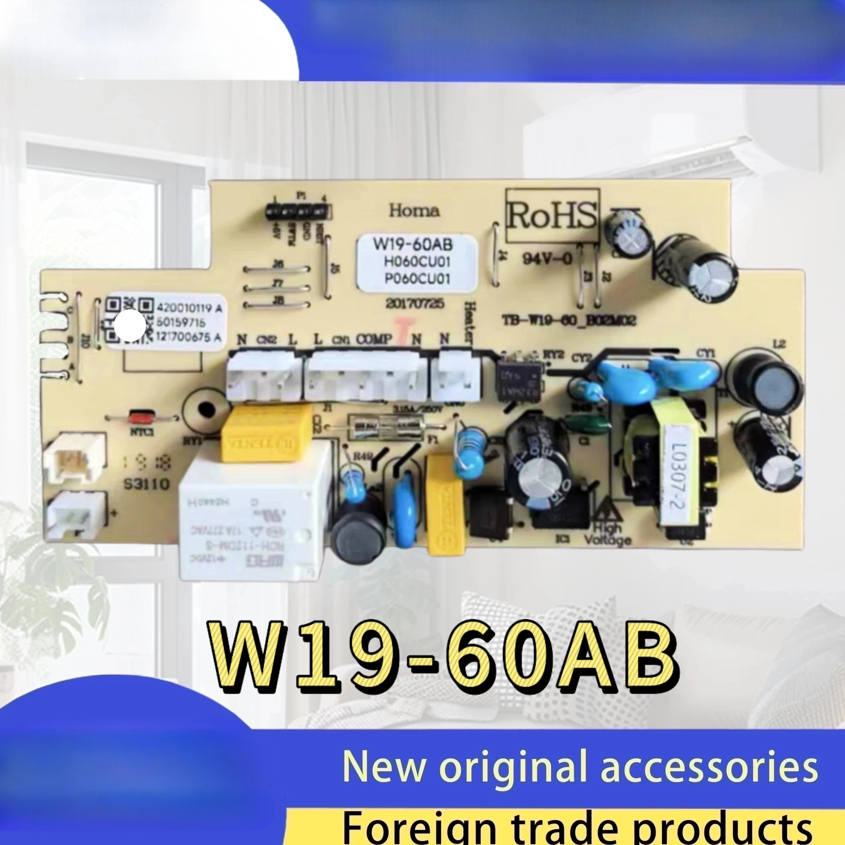 New Suitable for Homa refrigerator main control computer board W19-60AB
