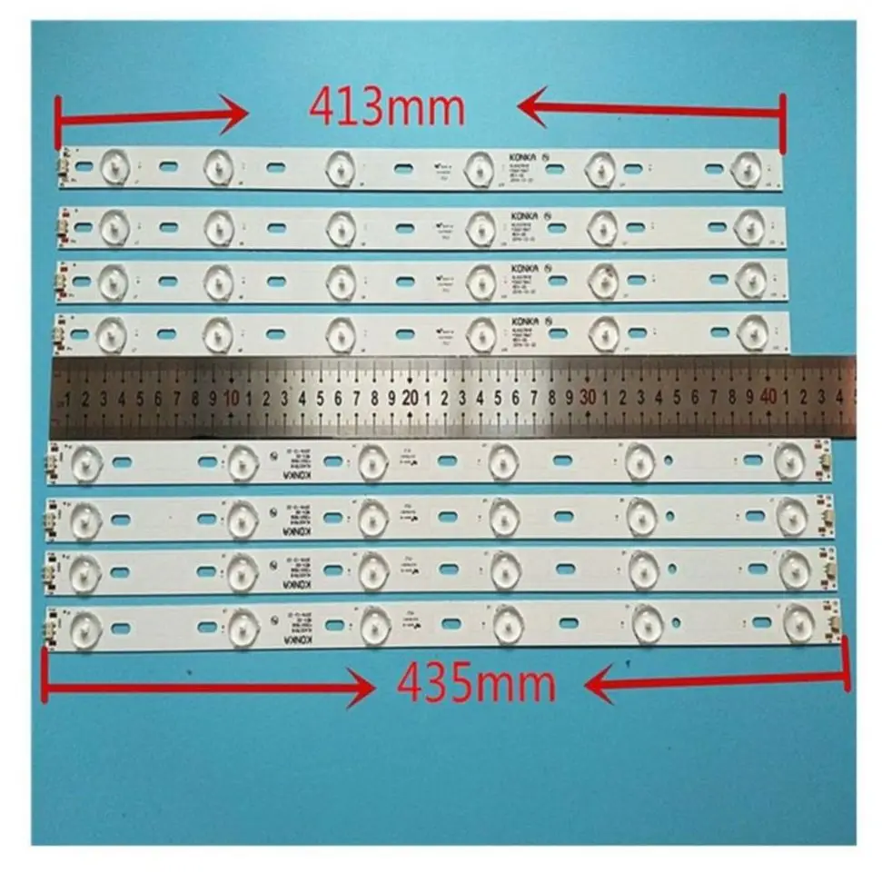 

Backlight LED strip 12 lights for DNS K42A619 SUPRA S TV-LC42T410FL Konka 42" TV KL42GT618 35017849 35017855 35017848