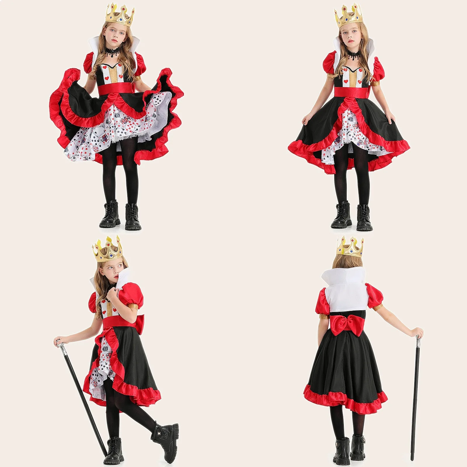 costume-de-reine-des-cœurs-pour-enfants-avec-collier-couronne-robe-de-princesse-de-conte-de-fees-pour-spectacle-sur-scene-pour-filles