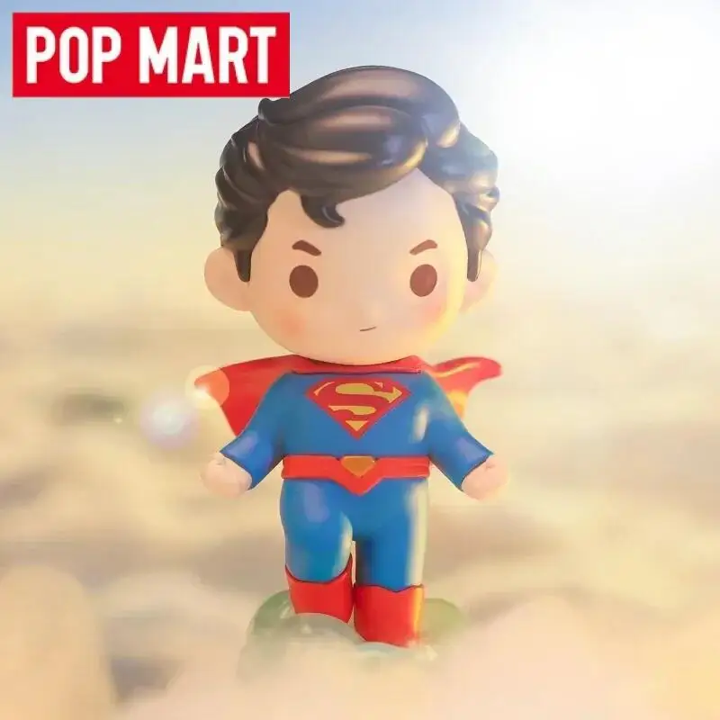 

POP MART X DC Justice League Series Gift Blind Box Guess Bagcute Anime Figure Ornaments Mystery Box Toys Doll C