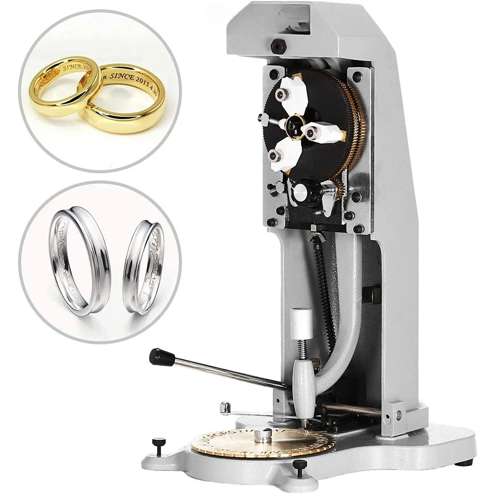 Ring inner ring engraving machine Ring inner wall engraving machine Alphanumeric double-sided engraving machine Jewelry