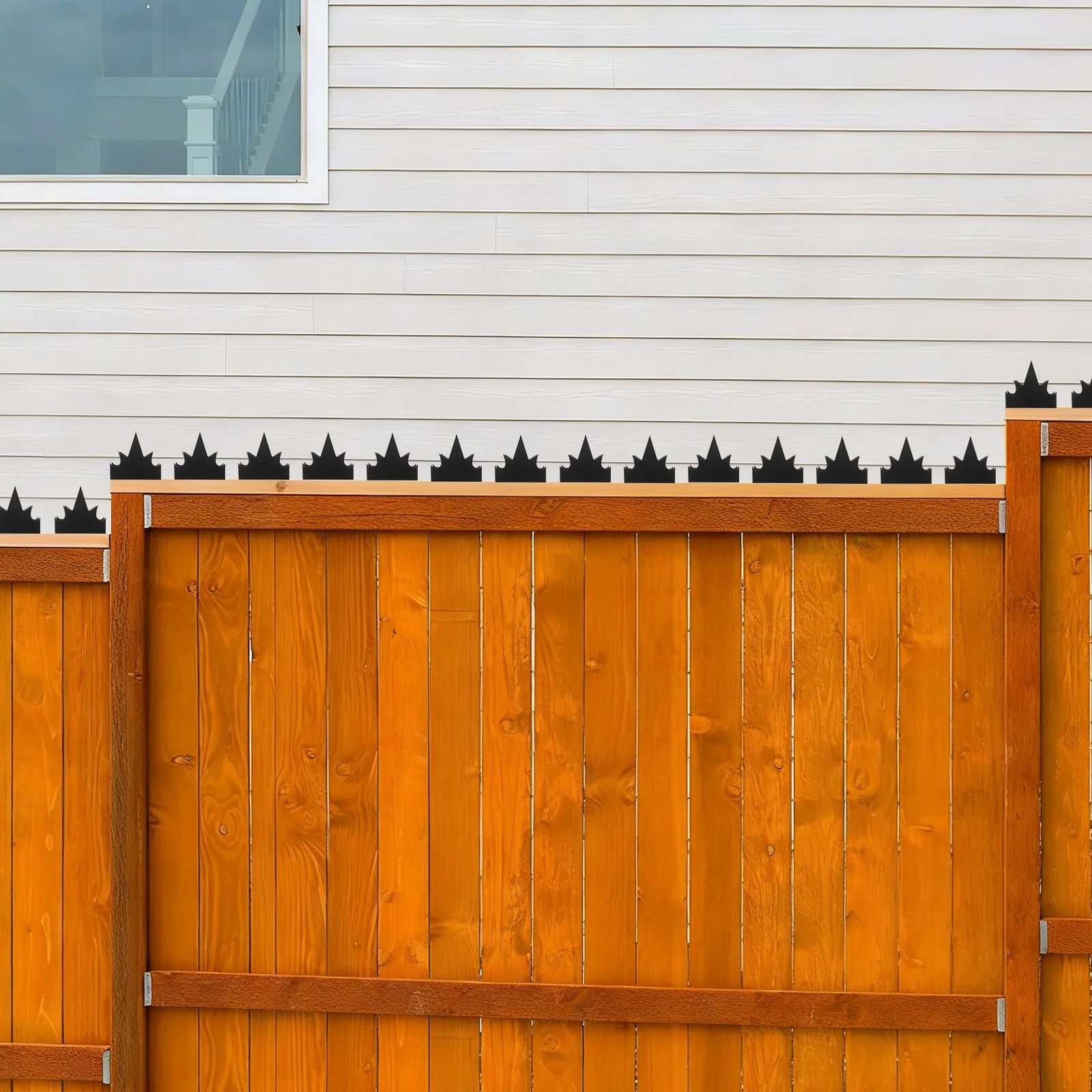 

1 Set Of Anti Climb Fence Metal Security Wall Garden Yard Gate Barrier Durable Rustproof Spikes For Fencing Supply Decorative