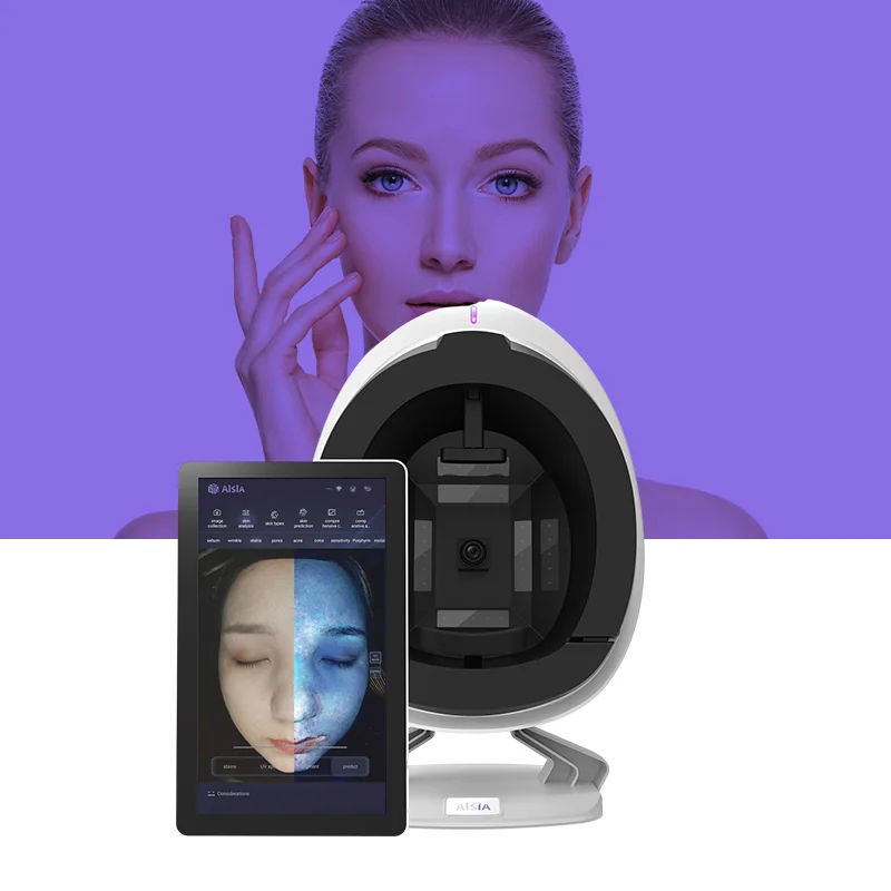 Full Face 3D Skin Analysis Machine Facial 2024 Uv Analysis Diagnosis System Detector Mirror Scanner Facial Skin Analyzer Machine