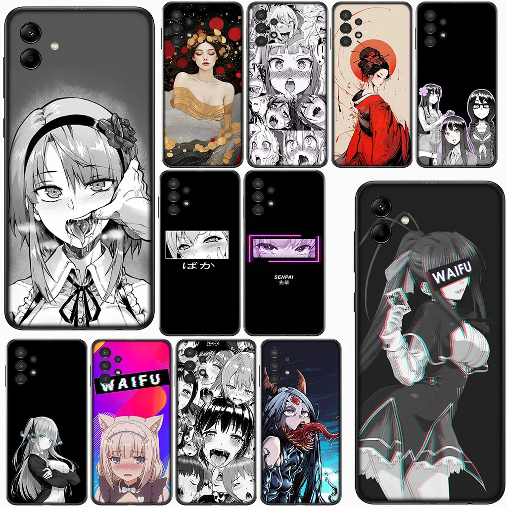 Мягкий чехол Harajukus Anime Ahegaos Girl Waifus для Xiaomi Redmi Note 13 14C 13C A3 A4 14 Pro Plus 9A 9C NFC + Pro + чехол для телефона Мягкий чехол Harajukus Anime Ahegaos Girl Waifus для Xiaomi Redmi Note 13 14C 13C A3 A4 14 Pro Plus 9A 9C NFC + Pro + чехол для телефона