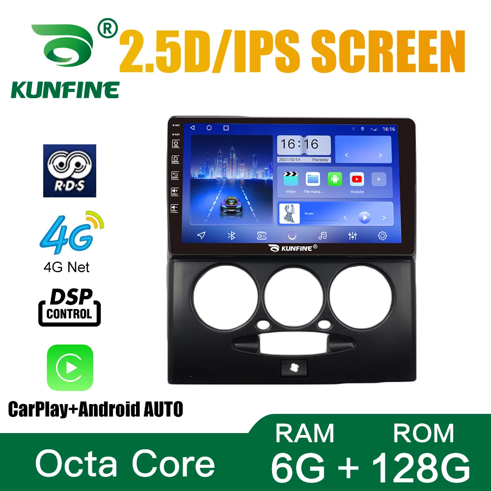 

Автомобильный радиоприемник для Kia Pride MT Octa Core Android автомобильный DVD GPS навигатор автомобильное стерео устройство головное устройство Carplay Android авто