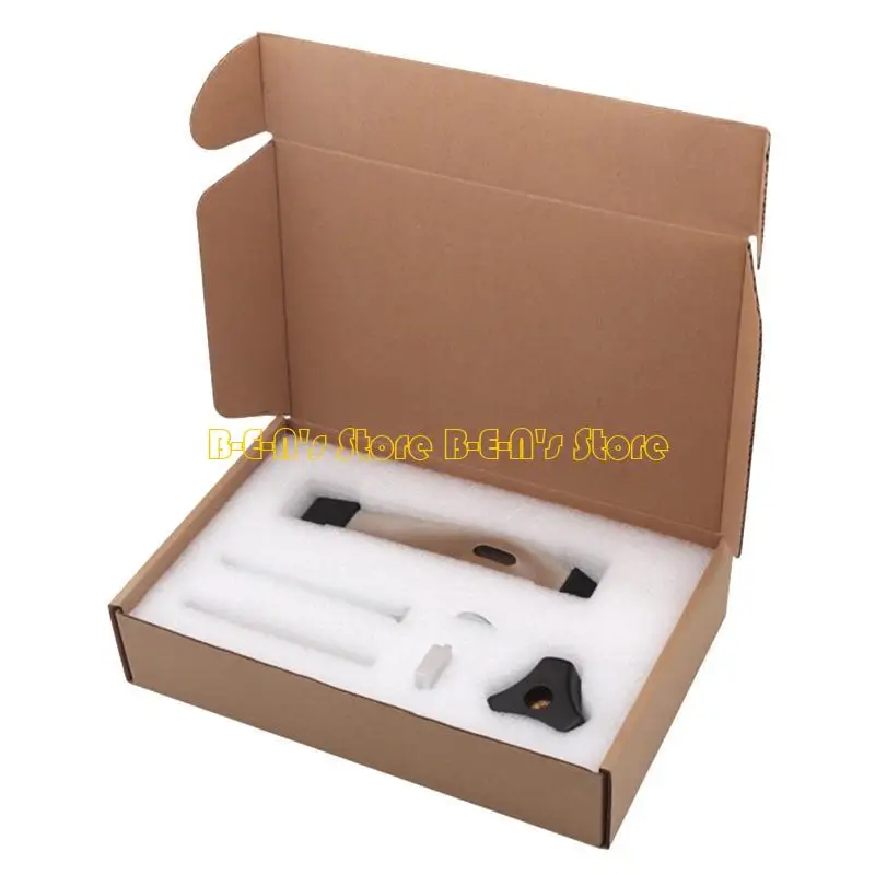 Y1AD مريحة لمشبك S Slot Clamp لمقبض مقبض T slider للمسارات T التمسك بالأعمال الخشبية المعدنية المضادة للتهاب المشبك #5