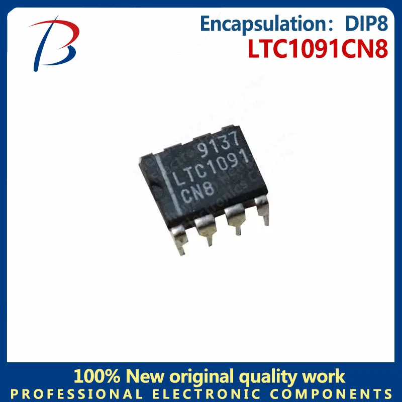 1pcs LTC1091CN8 pacote DIP8 dados conversor chip integrado