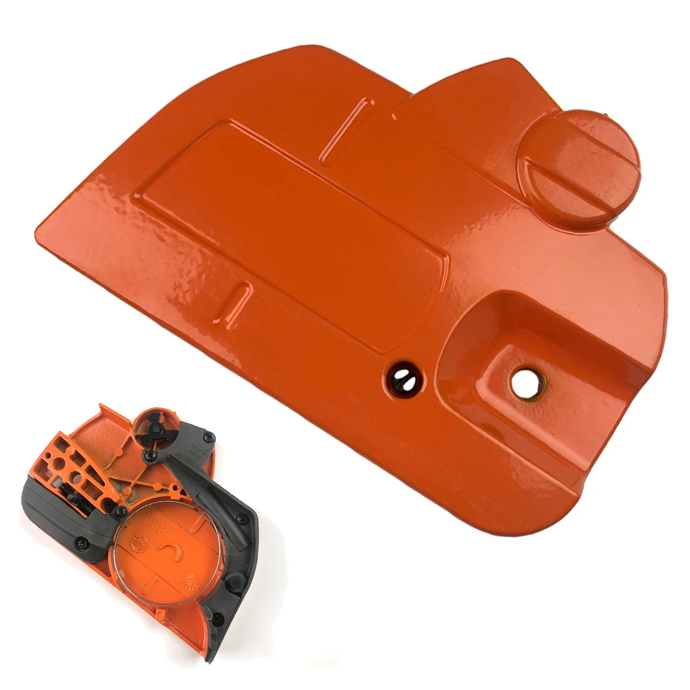 Upgrade Your Chainsaw's Clutch System with this Chain Brake Clutch Side Cover for 445 450 Enhanced Performance