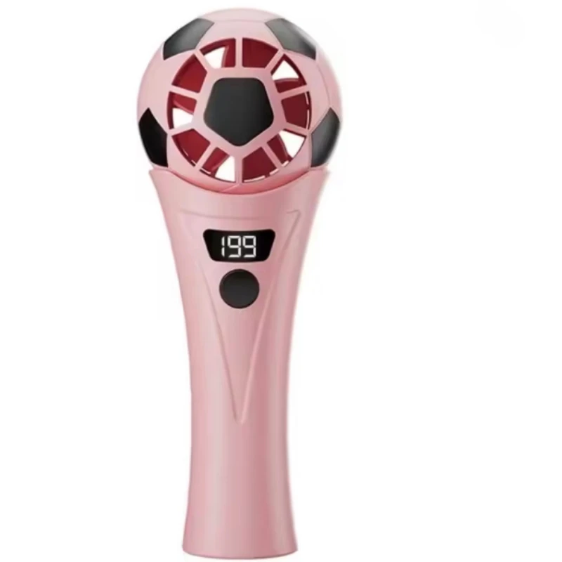 Portable Handheld Fan 199 Speed Levels USB-C Rechargeable High Wind Speed Quiet Cooling Fan Personal Cooler for Outdoor Sports