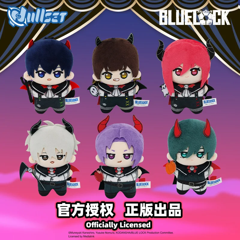 ใหม่ของแท้ในสต็อก Nullset Blue Lock Little Devil Series ของเล่นน่ารักอะนิเมะจี้พวงกุญแจสะสมของเล่นเด็กของขวัญวันเกิด