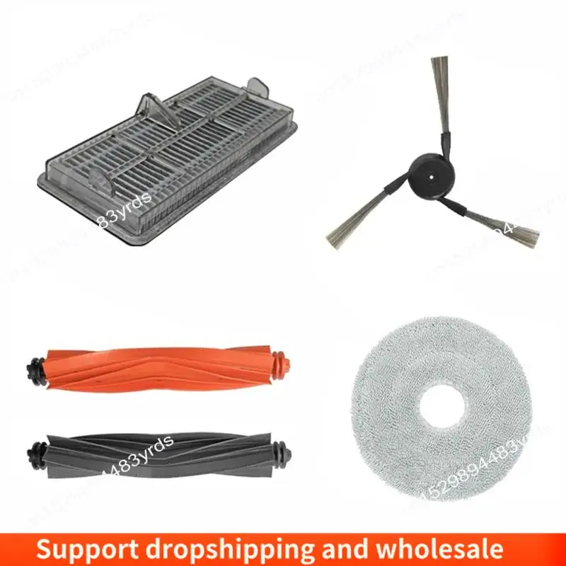 

AA86 For Dreame X40 Pro Ultra Robot Vacuum Cleaner Accessories Main Side Brush Hepa Filter Mop Dust Bags Replacement Parts