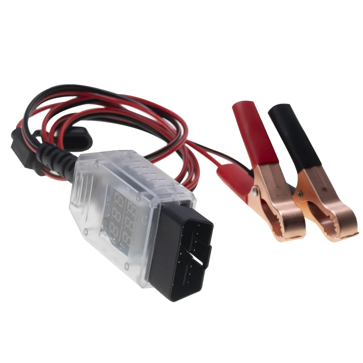 OBD battery change tool dual screen display voltage leakage display,