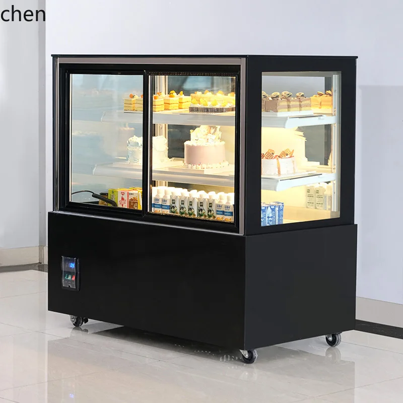 BX  Cake Refrigerated Display Cabinet Fruit Beverage Sushi West Pastry Dessert Air-cooled Fresh-keeping Freezer Front door