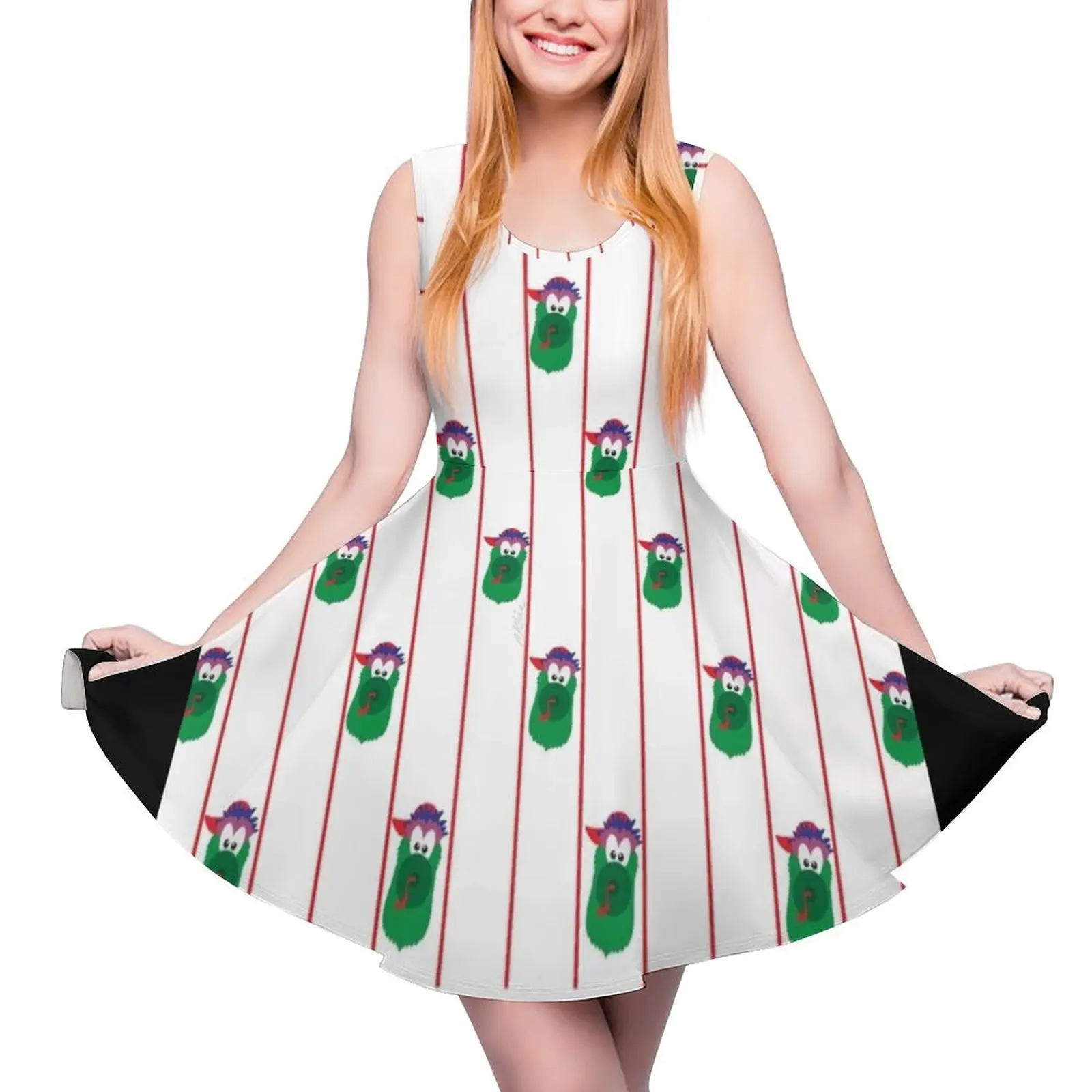 

Phanatic Pattern Sleeveless Dress dress for woman women"s evening dress 2024 clothing women summer 2024