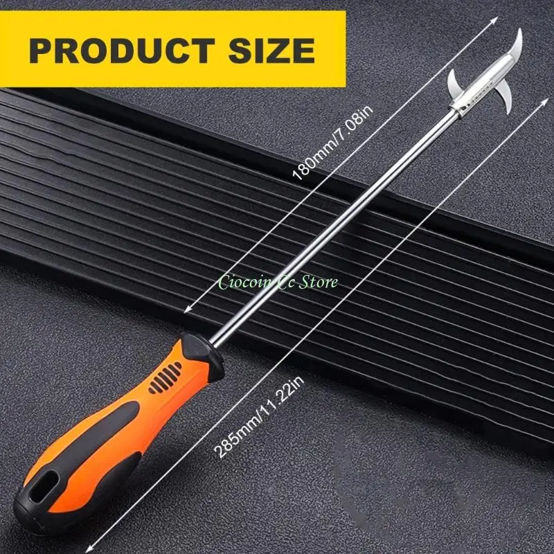 X90F Multipurpose Vehicle Tire Hook Tool Portable And Lightweight For Travel Use