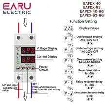 Over Under Voltage Energy Meter Relay #4
