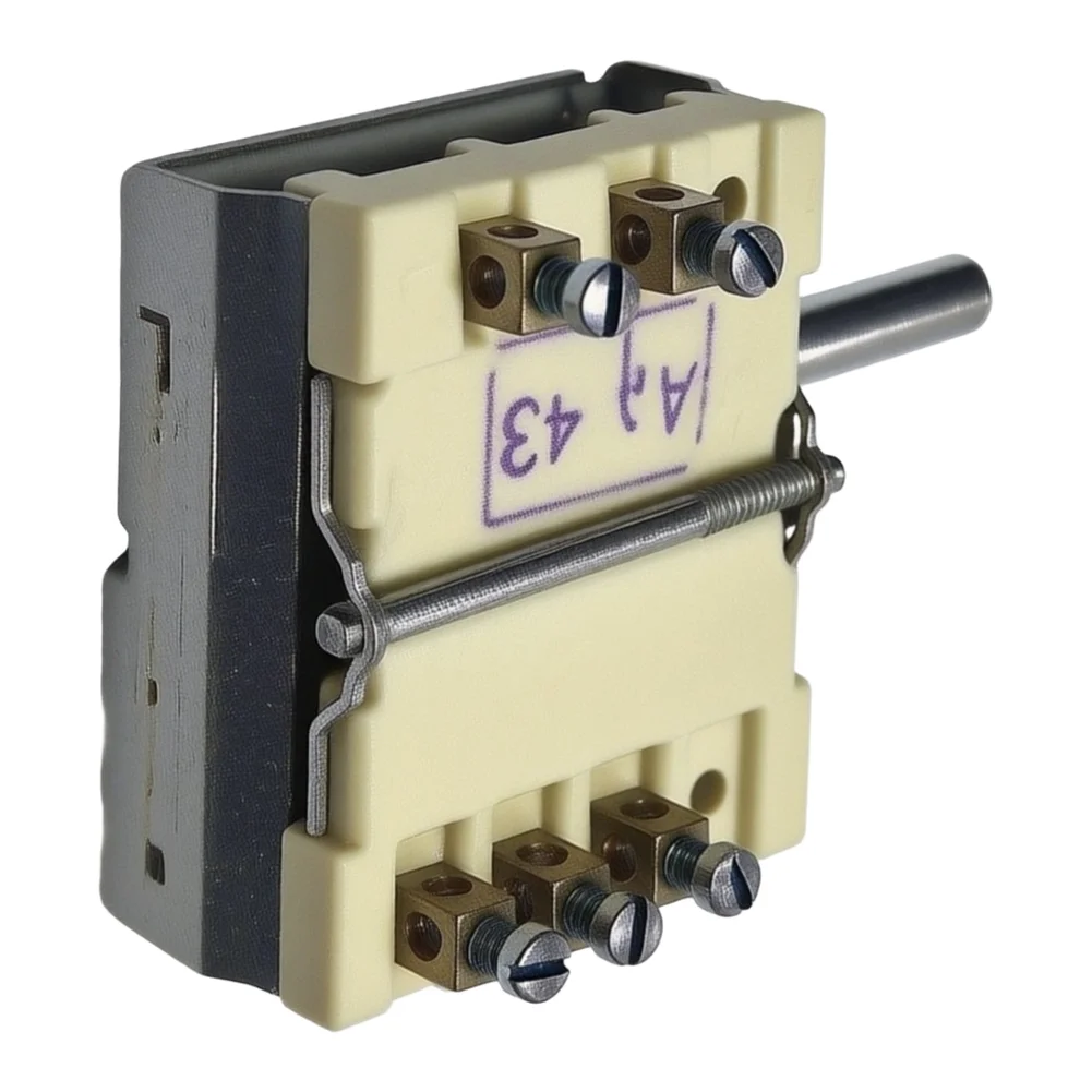 49.24015.000 Rotary Switch For for EGO Electric Stoves Replacement Control Switch ABS Enclosed Design Step Operation 16A Rated