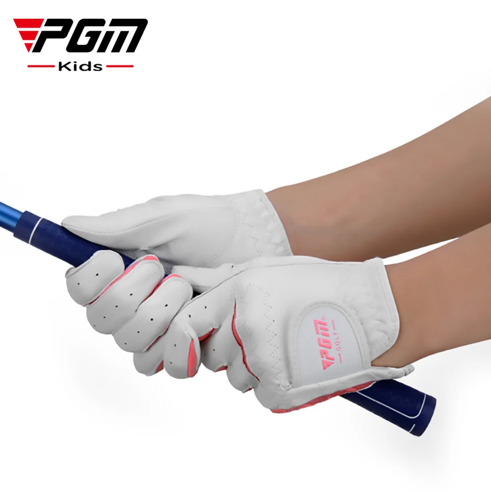 PGM Kids Golf Glove Junior Sheepskin Gloves Soft Breathable ST023 Wholesale