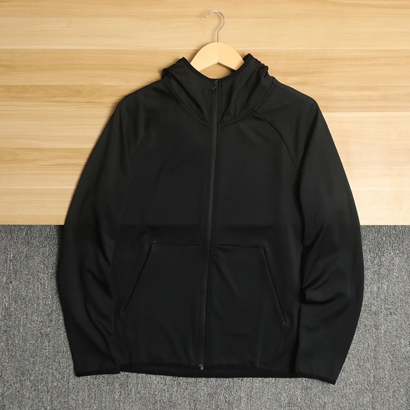 

Spring Summer New Men's Outdoor Casual Sports Hooded Jaet Coat Single Line 299 Strong SelfRetention Stand Fit Long Sv...