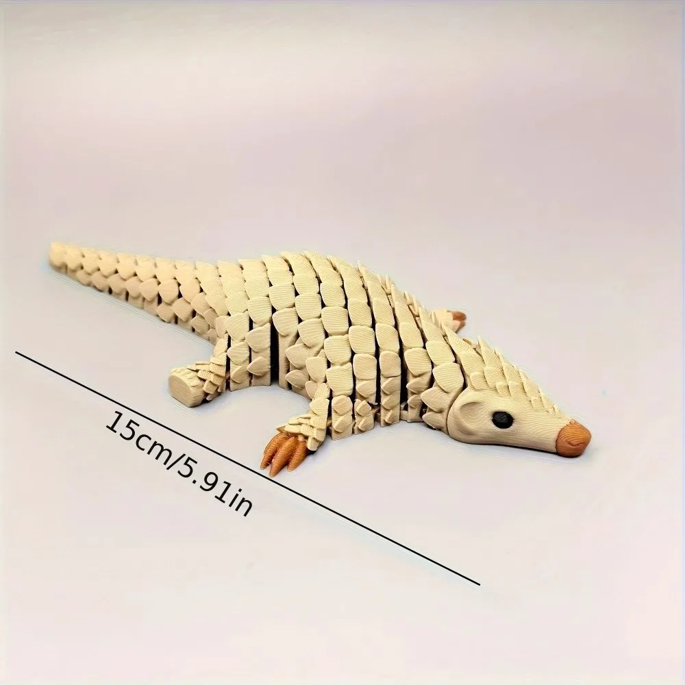 3D Printed Hedgehog Statue Durable Plastic Gradient Color Artificial Animal Decor Home Decorations Anime Simulation Animal Model