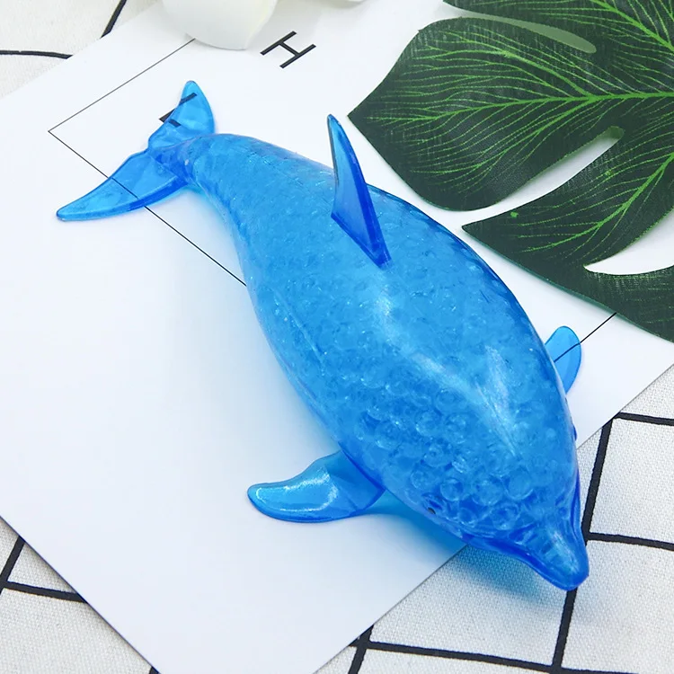 ZK40 Antistress Toys For Adult Children Squishy Dolphin Shark Vent Decompression Spongy Squeezable Stress Relief Toy Kids Gifts