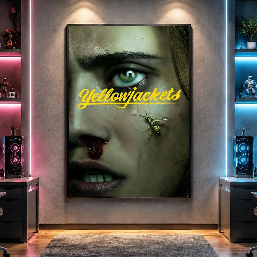 Series Mystery Y-Yellowjackets Poster Wall Art Bedroom Living Room Dorm Bar Cafe Gym Studio Home Decor Gifts