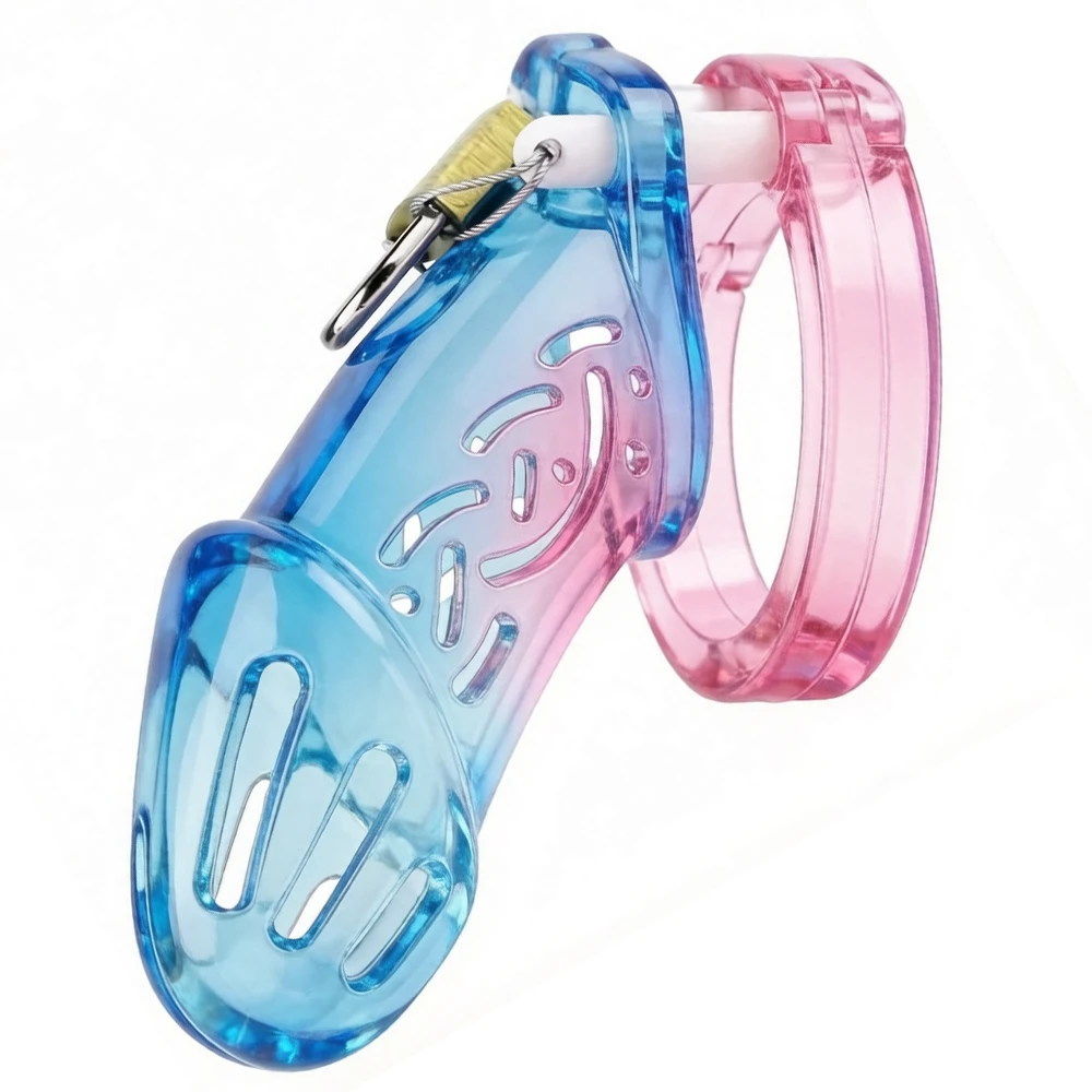 New Soft Silicone Chastity Device Adjustable Cock Cage Lock for Men BDSM Discreet Fetish Training Adult Toy sextoy chastity cage