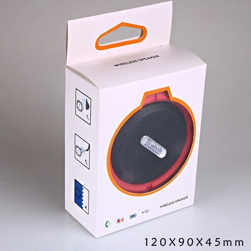 Mini haut-parleur Bluetooth Portable, colonne, étanche, boîte de son de douche extérieure, sans fil, pour voiture, téléphone, ordinateur