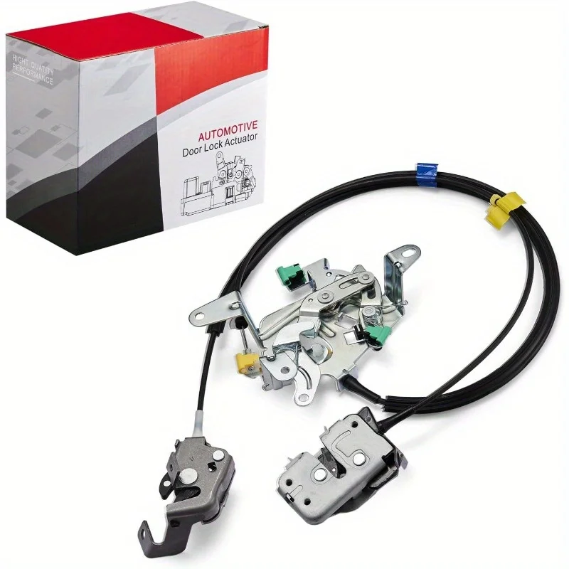 مزلاج الباب الخلفي الأيمن والكابل 6C3Z-28264A00-A لسيارة Ford F-250/F-350 Super Duty 1999-2007 (مزالج علوية/سفلية) #4