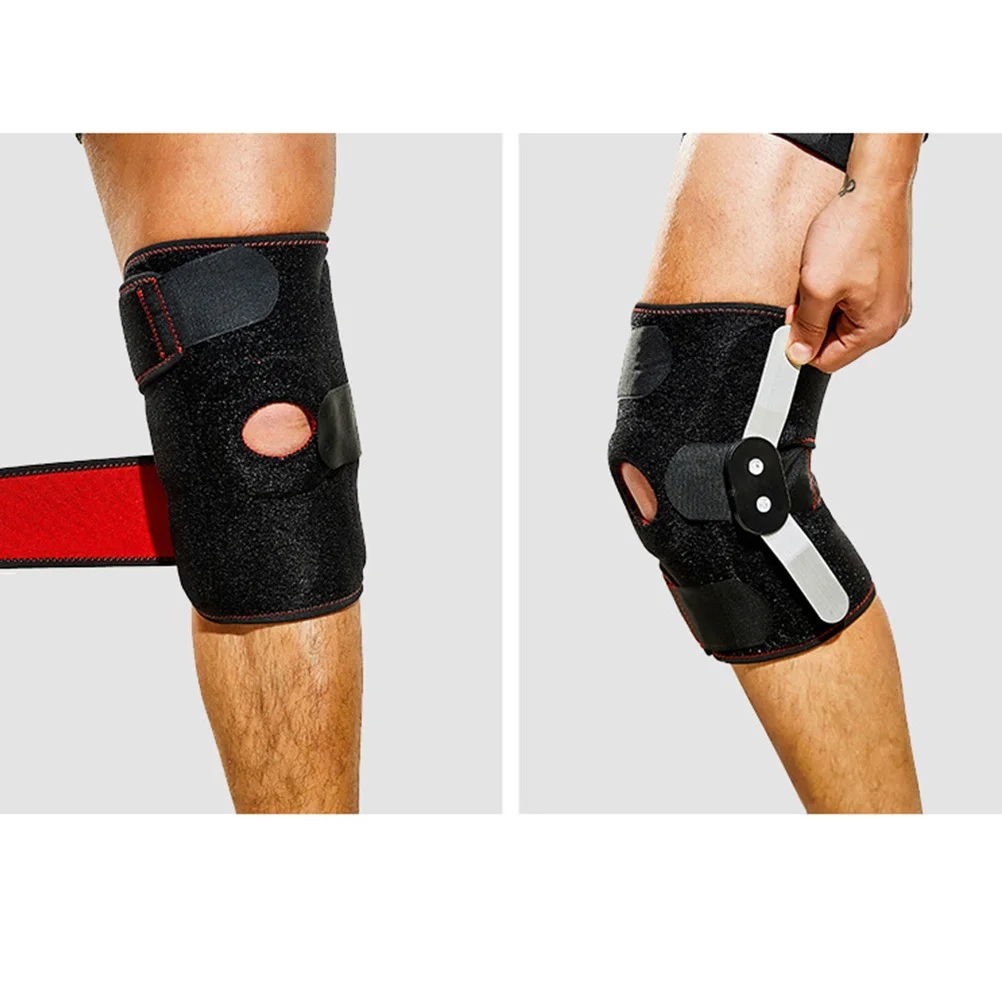 

Steel Plate Knee Pad Adjustable Support Brace for Running Basketball Yoga Protector Sleeve Durable Comfortable Sports Injury