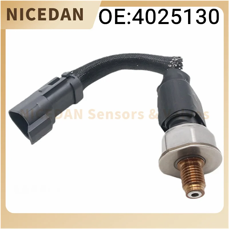 Sensor de Presión de Combustible del Motor para QSC 8.3, Accesorios de Piezas de Automóvil de Alta Calidad 4025130