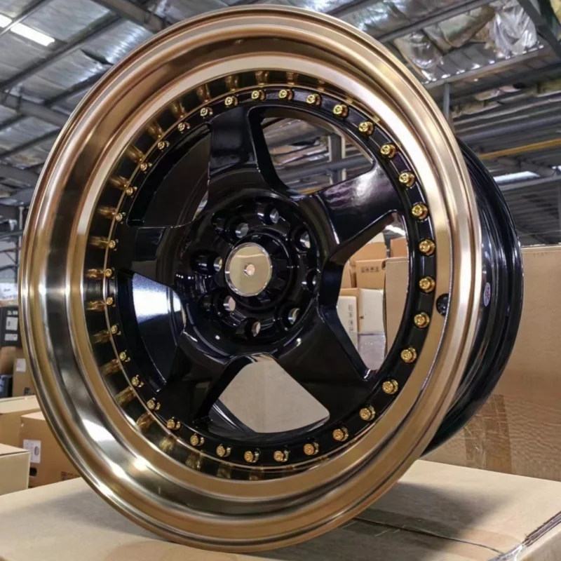 

Popular Design 15 Inch 8 Holes Alloy Casting Deep Dish Passenger Car Wheels Rims From China MGI Supplier