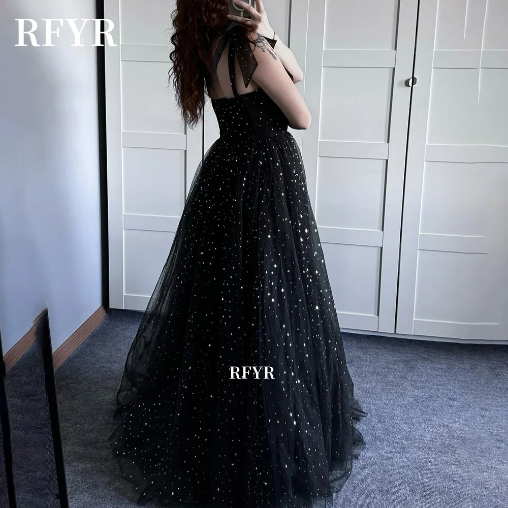 Suknie wieczorowe RFYR w kształcie litery A, sukienki na przyjęcie z dekoltem w serduszko, eleganckie suknie balowe, Vestidos De Noche, sukienki na formalne okazje dla kobiet, szyte na miarę