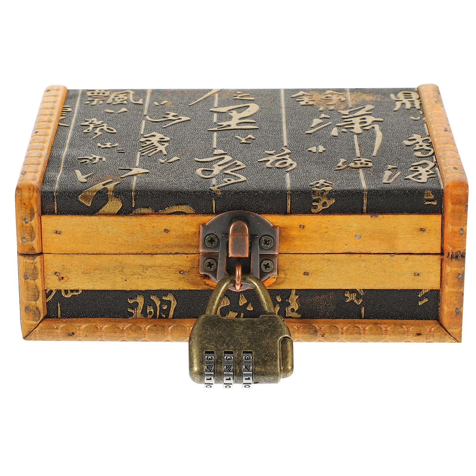 

Vintage Wooden Jewelry Box Organizer Storage Case For Earrings Rings Necklaces Bracelets Trinkets Decorative Display Box For