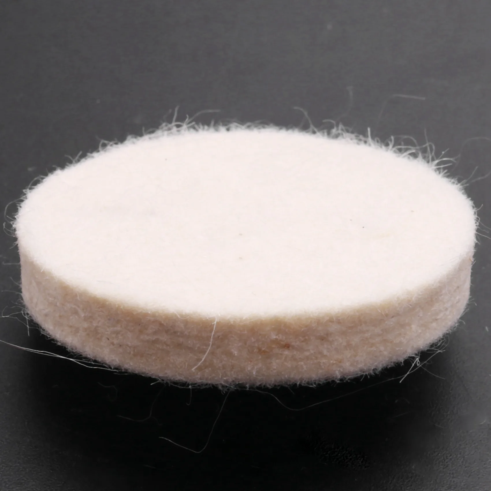 

ABRW-40Pcs 2 Inch Compressed Artificial Wool Fabric Qc Disc Polishing Buffing Pads Wheels With 2Pcs 2 Inch Disc Pad Holder