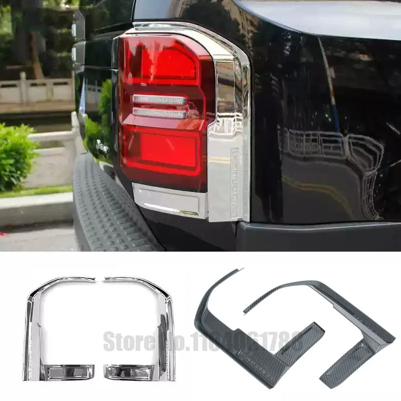 

Tail light Cover Rear Headlight Cover Fit for Toyota Land Cruiser 250 Prado LC250 2024 2025 Car Accessories