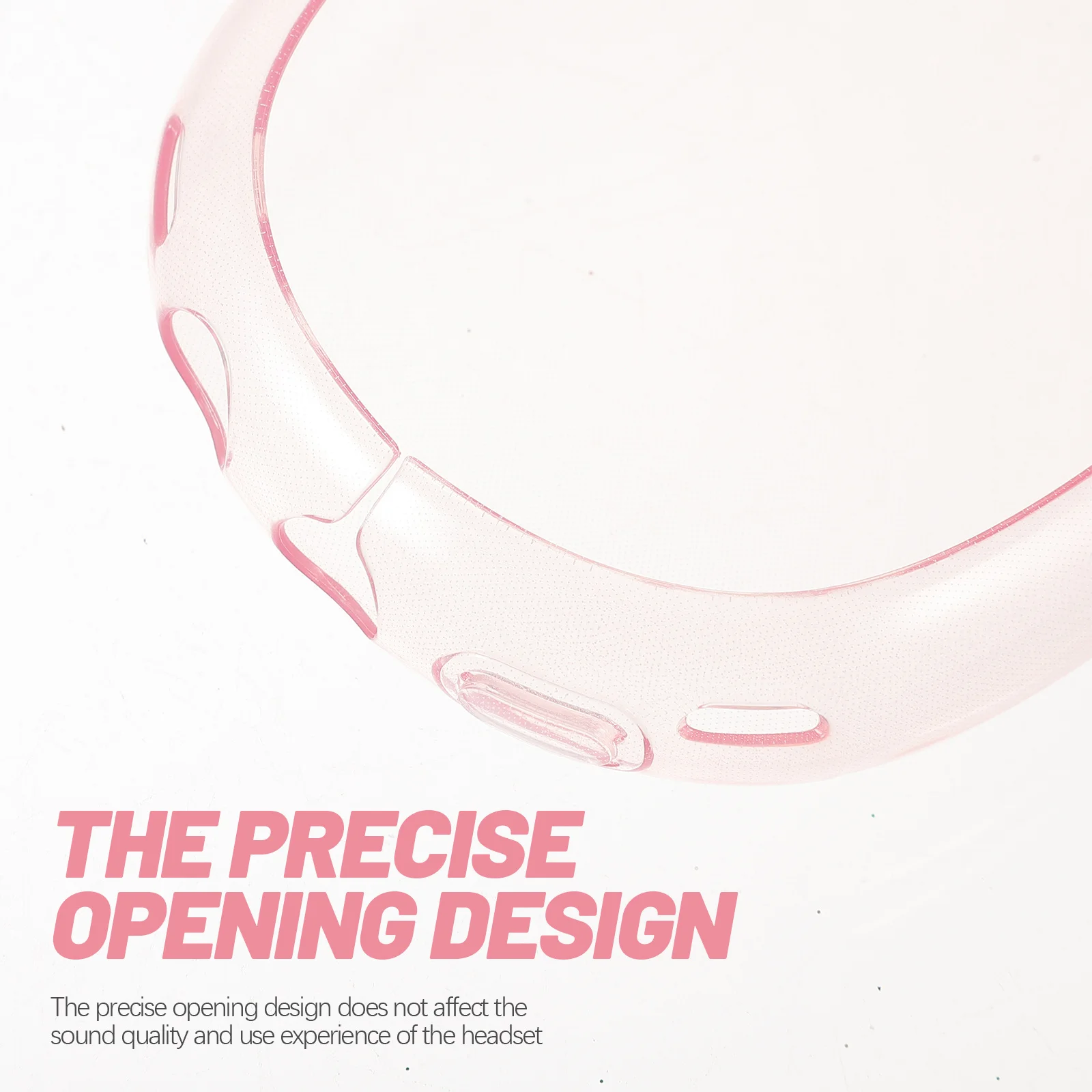 

1Pair Earphone Tpu Cover Material Non Slip Grip Precise Cutouts for Wireless Headphone Cover