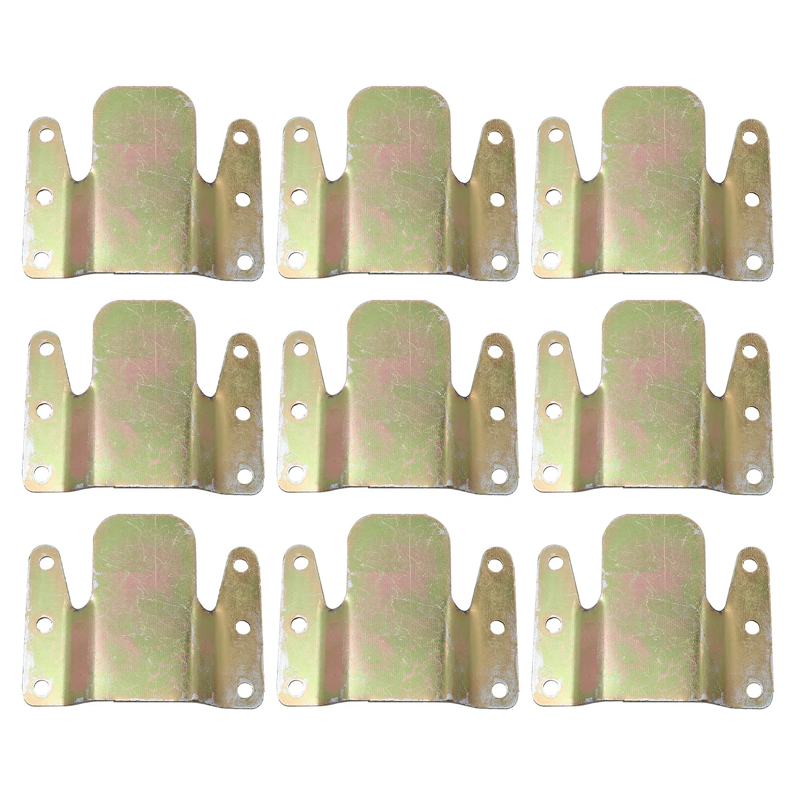 20Pcs Steel Sofa Connector Bracket Robust Design for Reliable Furniture Joining and Movement Prevention Sofa Interlocking