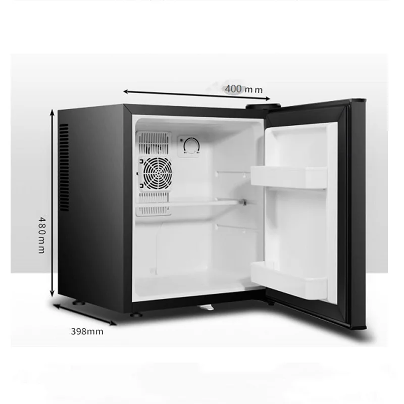 ثلاجة مدمجة لغرفة نوم الفندق والمطاعم منخفضة الضوضاء تستخدم فريزر صغير