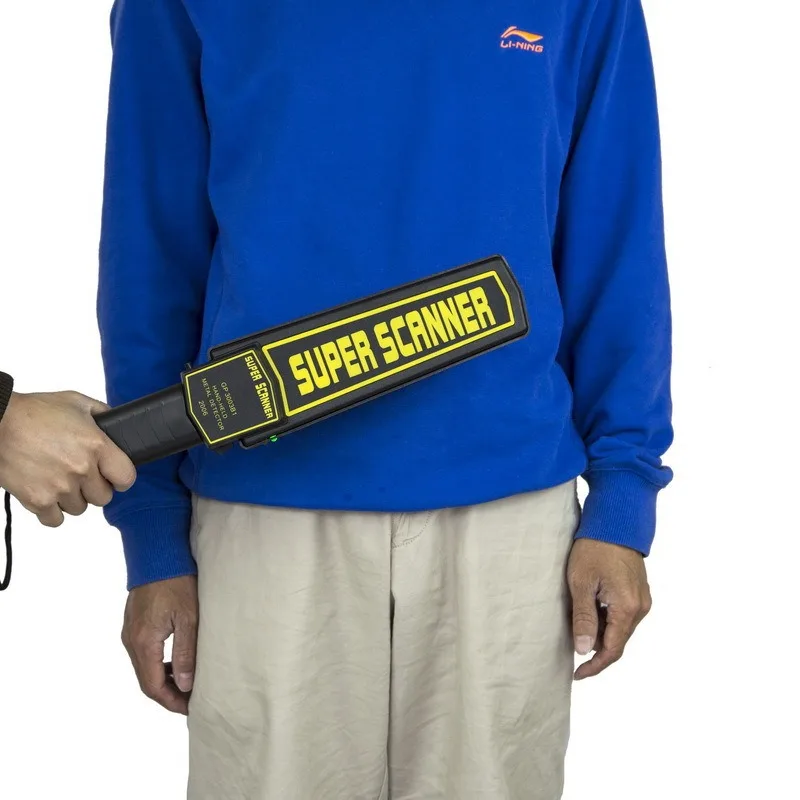 Handheld Metal Detector High Sensitivity Safety Inspection Metal Detector For Security Check