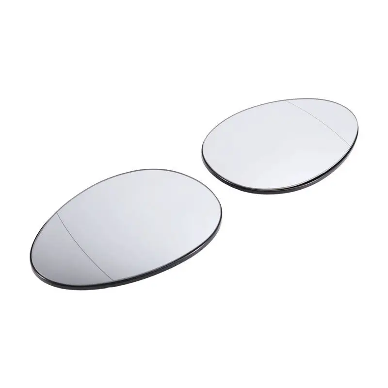 For Mini R55 2007-2013 Compatible Car Reversing Mirror Lens Replacement Glass Parts 51162755625 51162755626